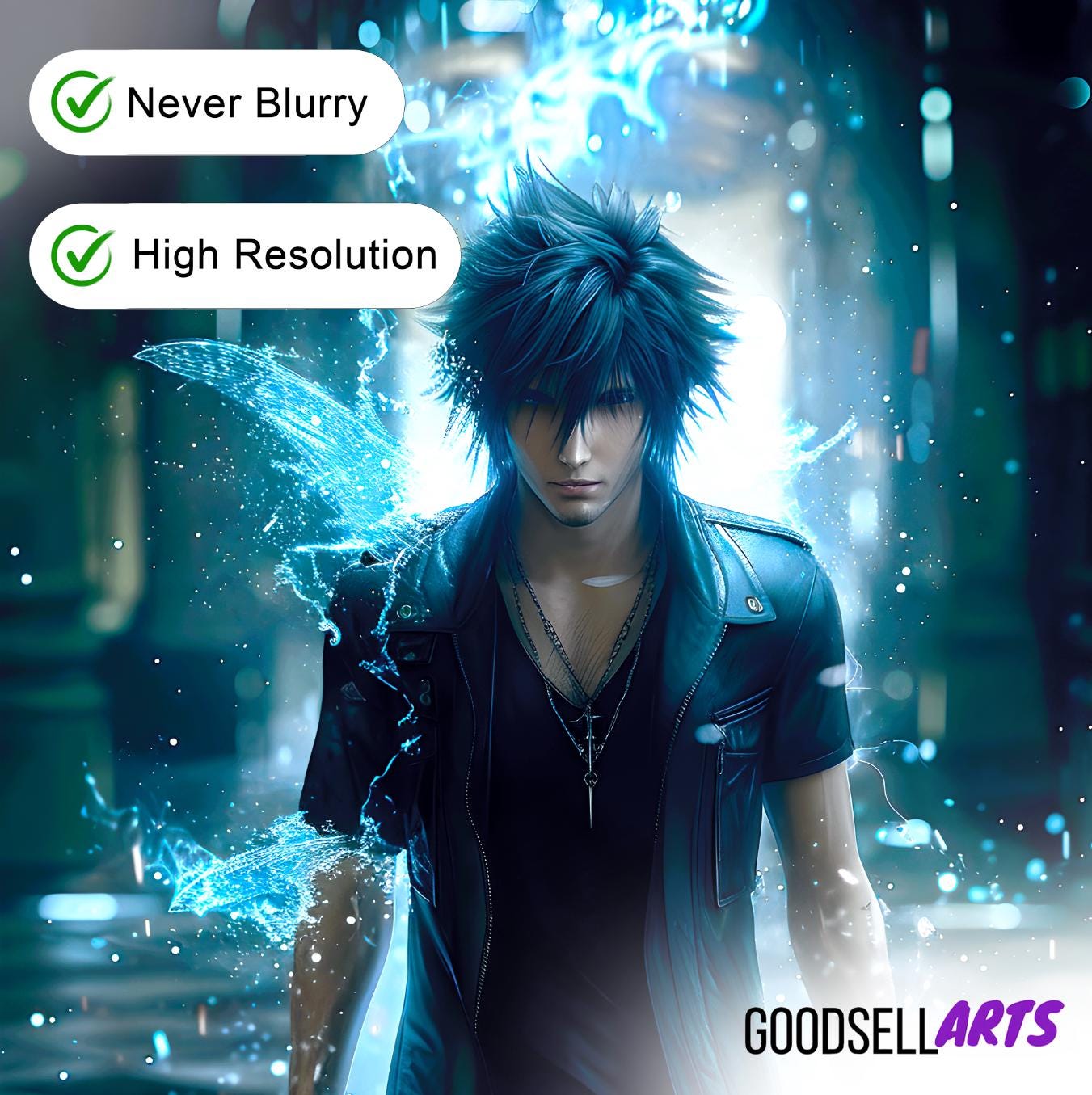 Noctis Final Fantasy 15 Poster | FFXV art print | Video Game poster | Gamer Gift | Video Game decor | Noctis Art print | Final Fantasy gift