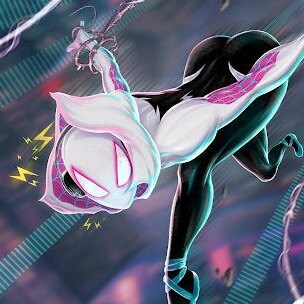 Miles Morales and Ghost Spider | Two POSTER SET | Spiderman SpiderVerse Poster | Superhero Gifts | SpiderWoman print
