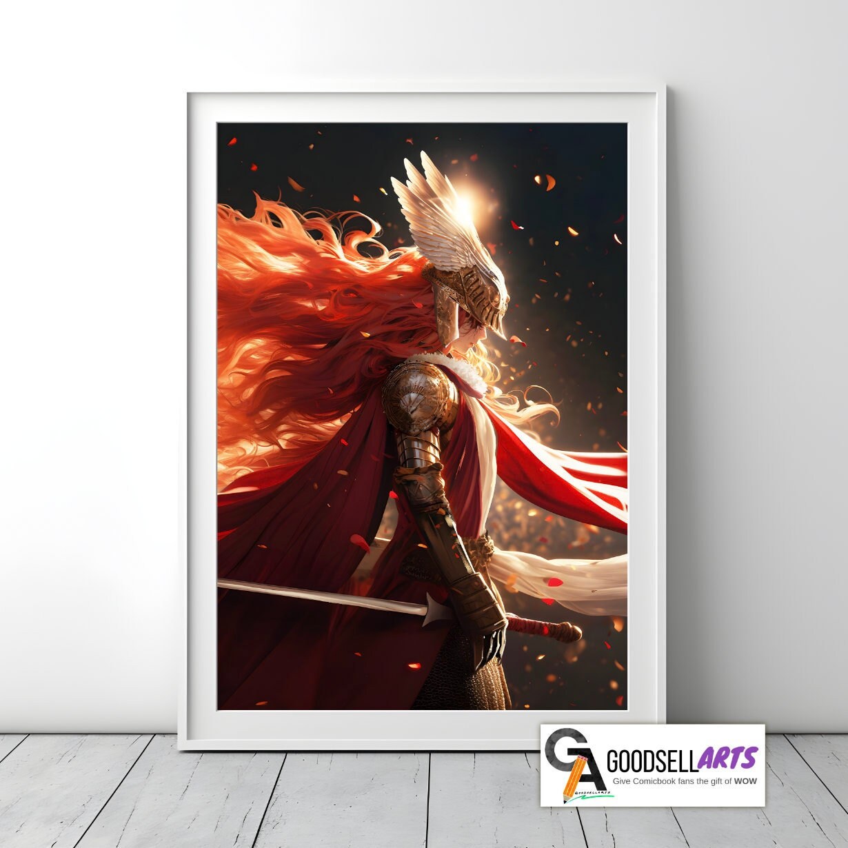 Malenia Elden Ring Poster |  Video game poster | Gaming Poster | Elden ring print | Malenia blade of Miquella | Game room decor