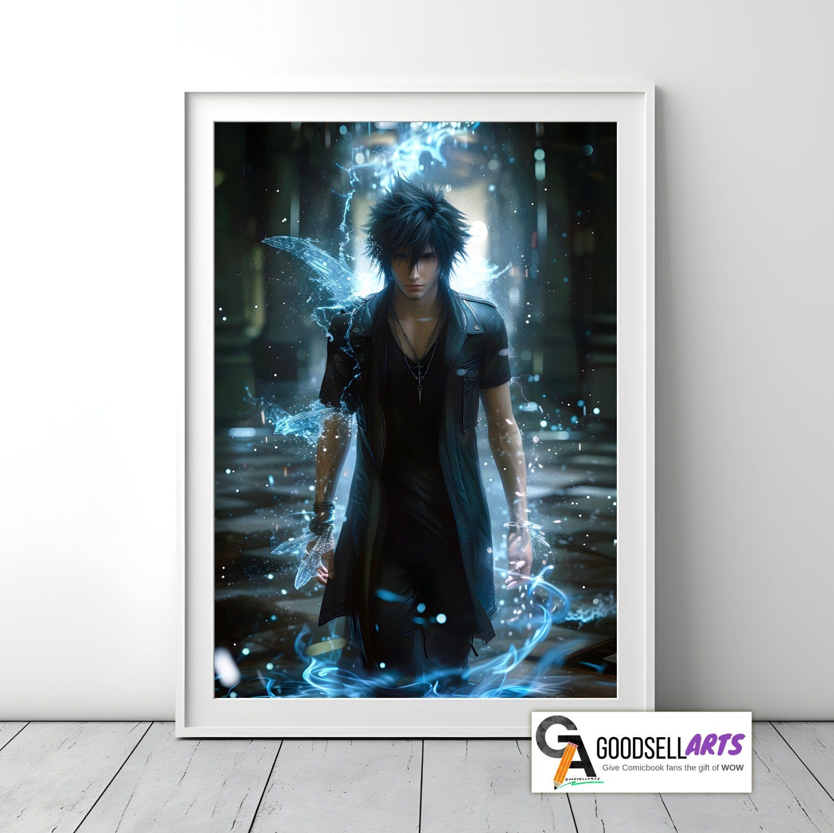 Noctis Final Fantasy 15 Poster | FFXV art print | Video Game poster | Gamer Gift | Video Game decor | Noctis Art print | Final Fantasy gift