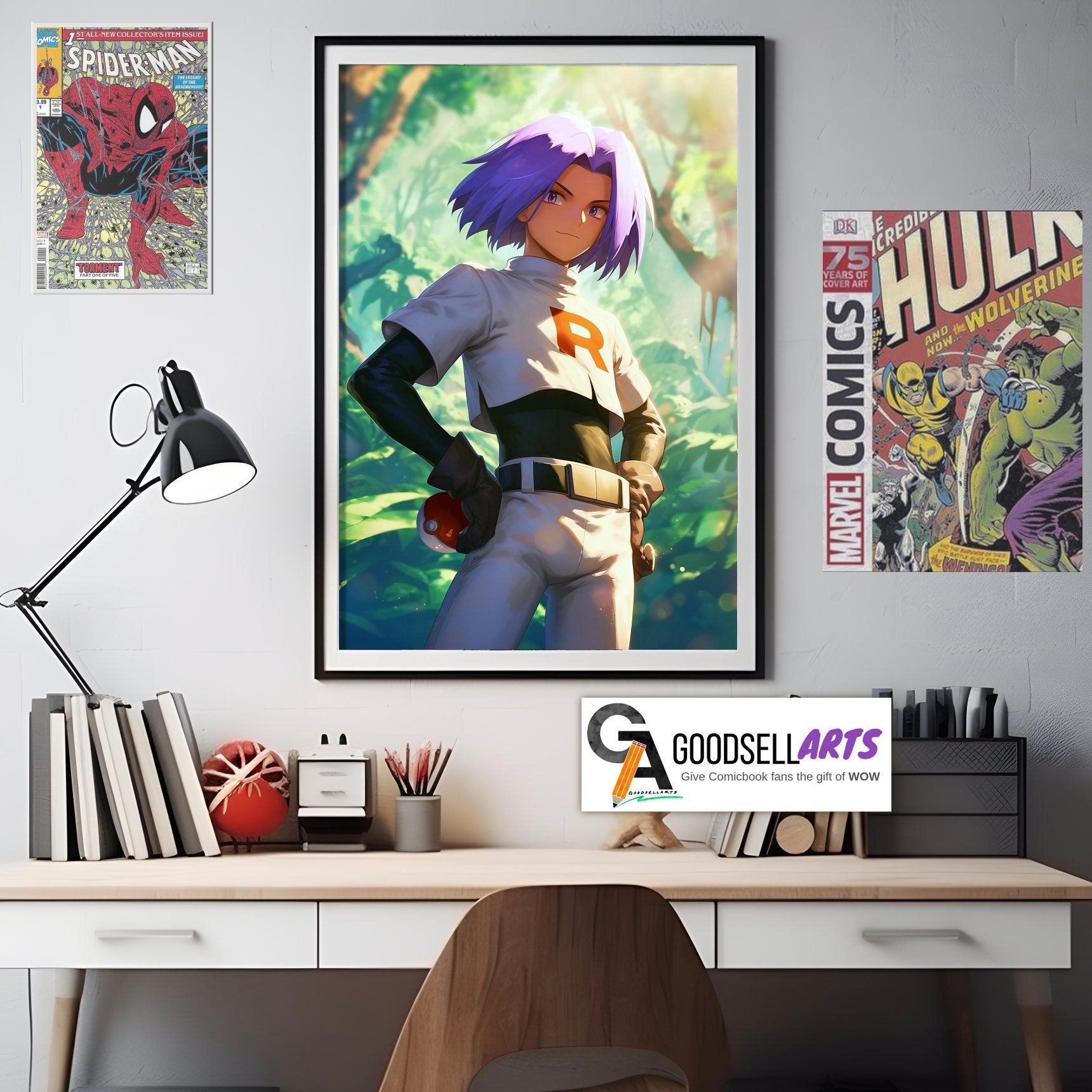 Team Rocket James Poster |  Pokemon game room decor, Pokemon wall art, James Team Rocket art print, Jessie James Pokemon Gift for fan