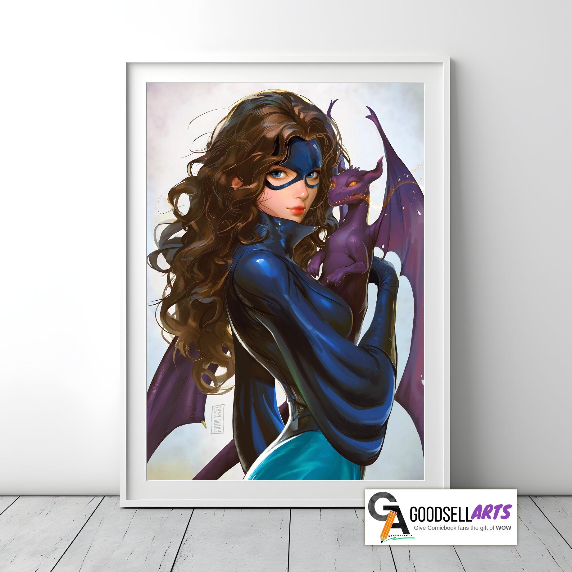 Kitty Pryde Poster | Marvel X-Men Wall Art Print, Shadowcat Superhero Decor, Comic Book Gift for X-Men Fans & Collectors | Classic X-men