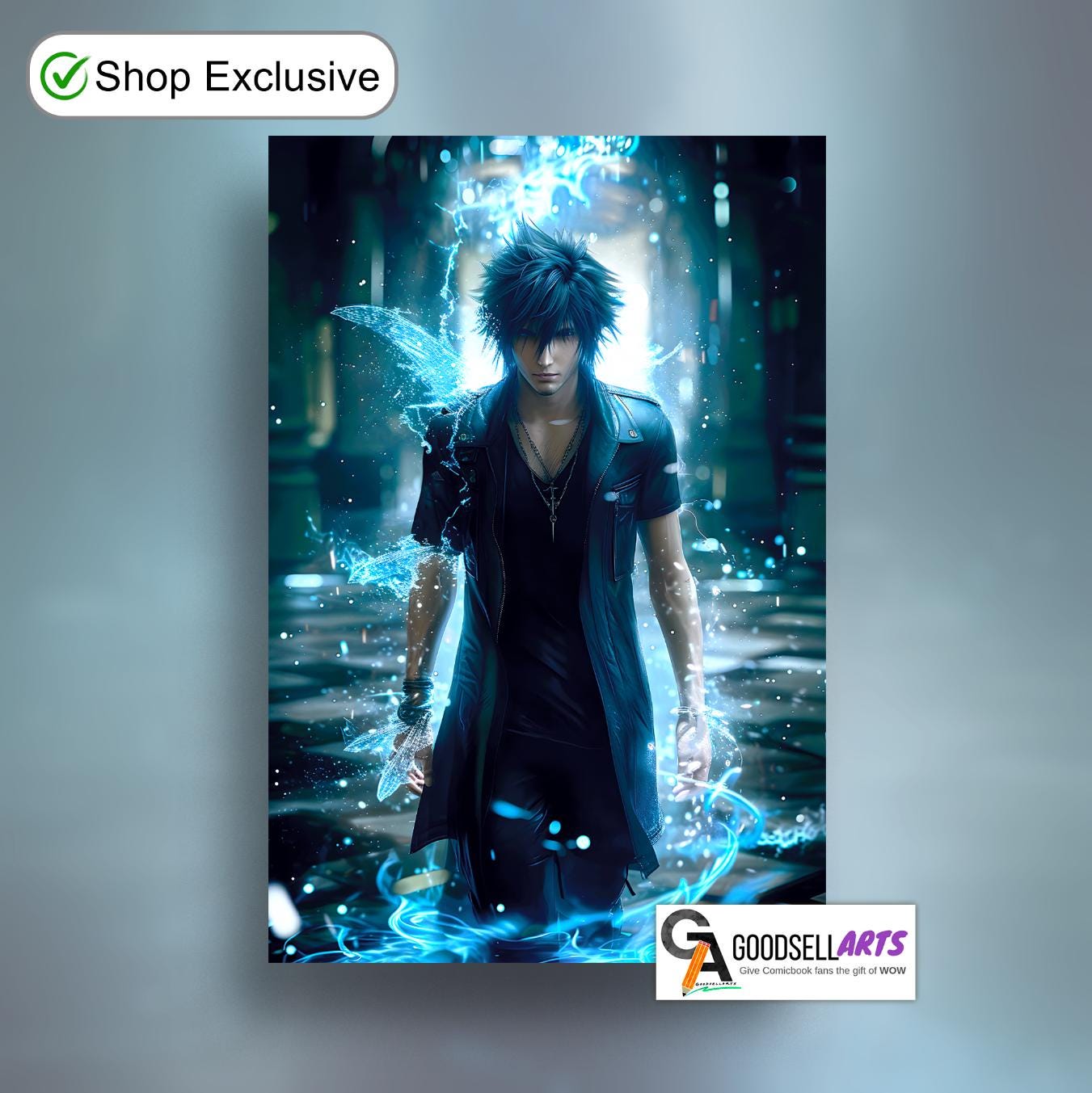Noctis Final Fantasy 15 Poster | FFXV art print | Video Game poster | Gamer Gift | Video Game decor | Noctis Art print | Final Fantasy gift
