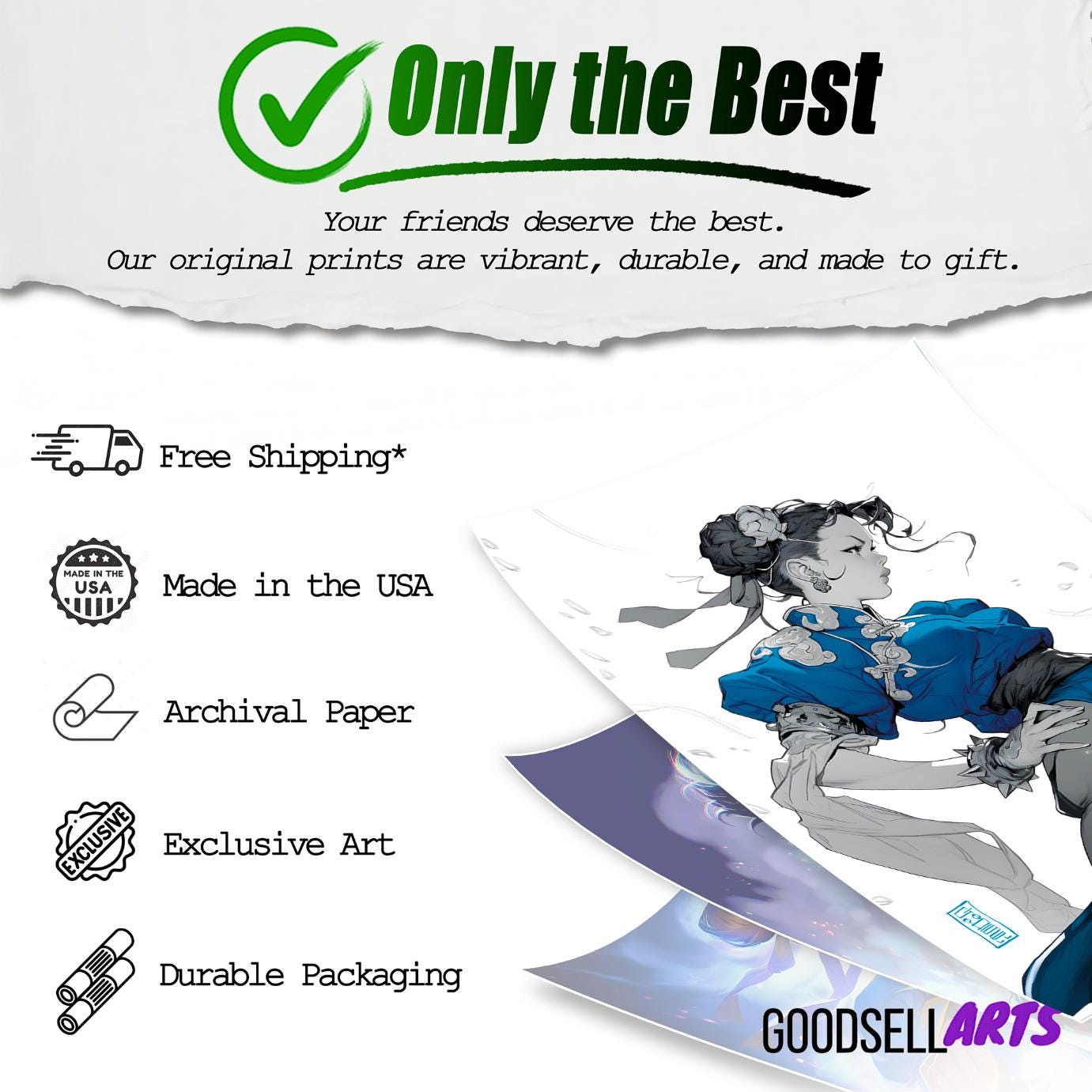 Street Fighter Chun-Li Poster Print | Chun Li Art | Capcom Chun-Li SF6 art | Street Fighter 6 poster | Game Room Decor | Video Game poster