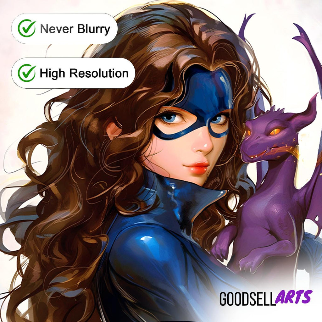 Kitty Pryde Poster | Marvel X-Men Wall Art Print, Shadowcat Superhero Decor, Comic Book Gift for X-Men Fans & Collectors | Classic X-men
