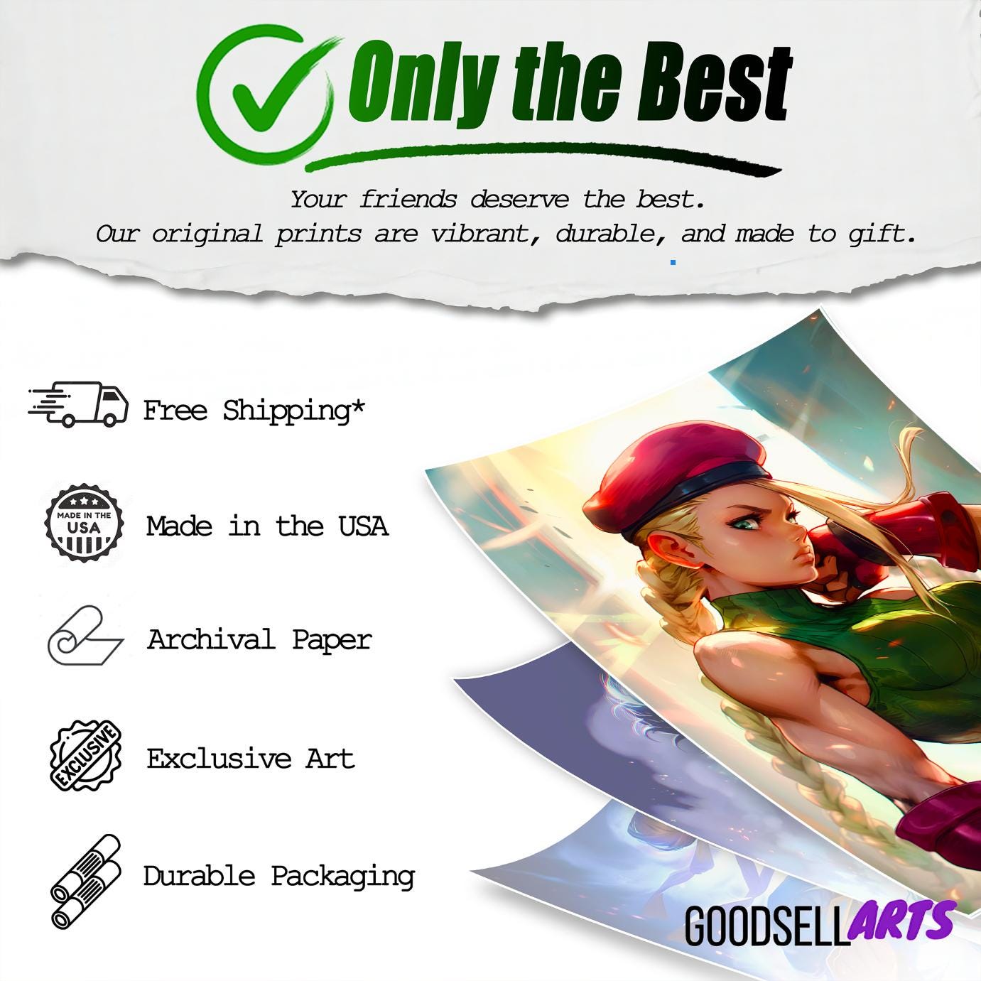 Cammy White Poster | Street Fighter Cammy Art Print | Gaming Poster | Cammy White Art | SF6 art | Video Game Poster | Street fighter poster