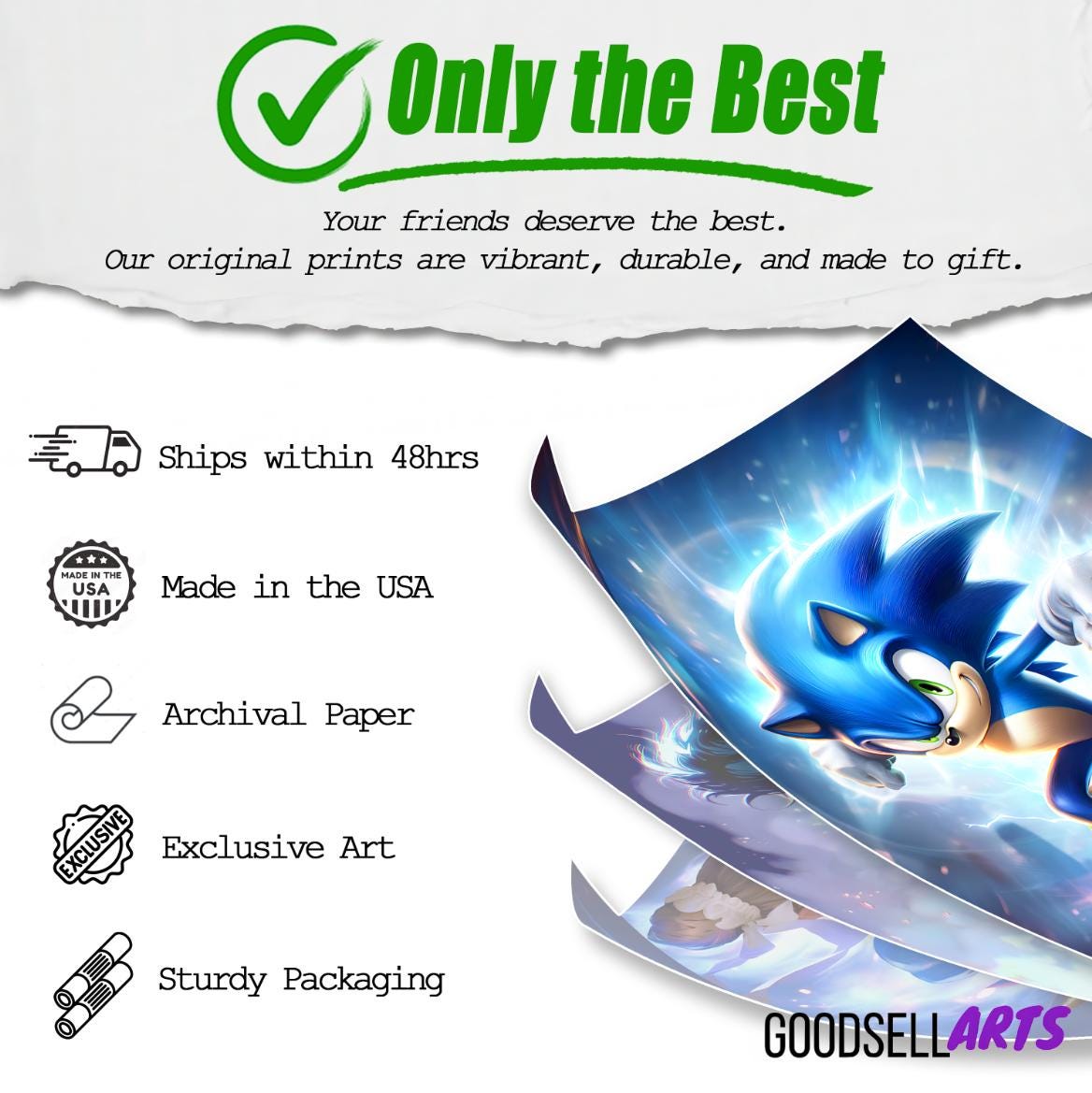 Sonic the Hedgehog Poster, Sonic Video Game Wall Art print, Gamer Gifts, Game room decor, Sonic Movie Fan Art Gift, Sega Retro Gamer