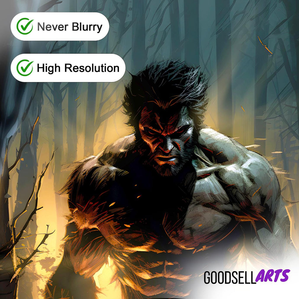 Wolverine Weapon X poster, Marvel X-men wall art print, Logan Wolverine art, Marvel comics fan gift, X-men Wolverine game room decor