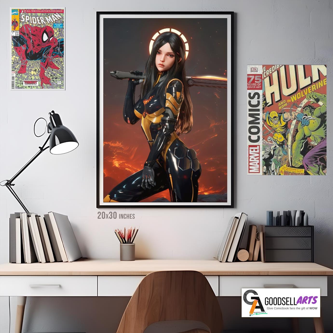 Tachy Stellar Blade Poster, Eve Project art print, Stellar Blade Gaming Gift, Tachy wall art, Gamer room decor, Ps5 Gamer gift, sci-fi gamer