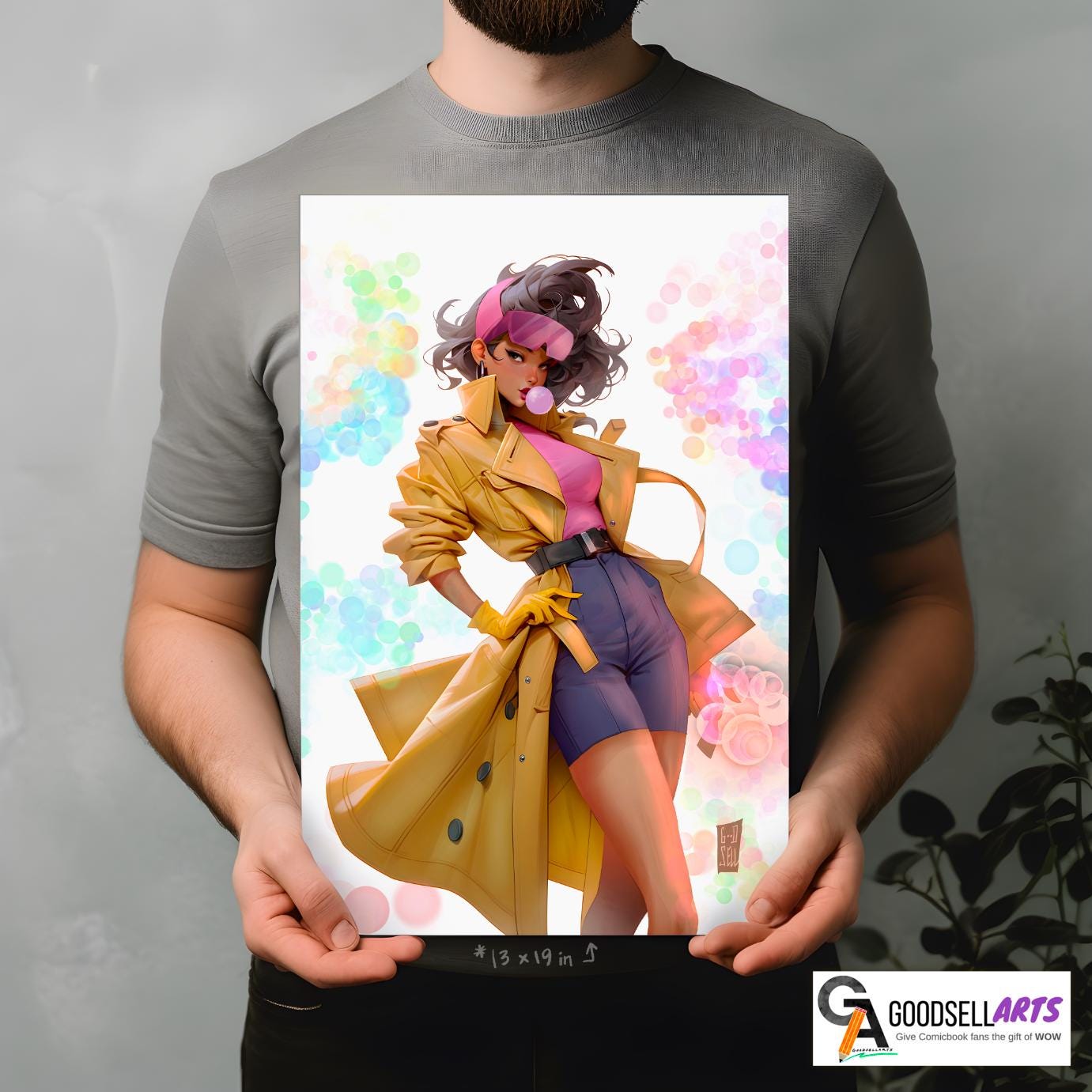 Jubilee X-Men Poster | Marvel X-Men print Jubilee Wall Art | Jubilee X-Men Gift Jubilation Lee print | Marvel Jubilee Illustration X-Men 97