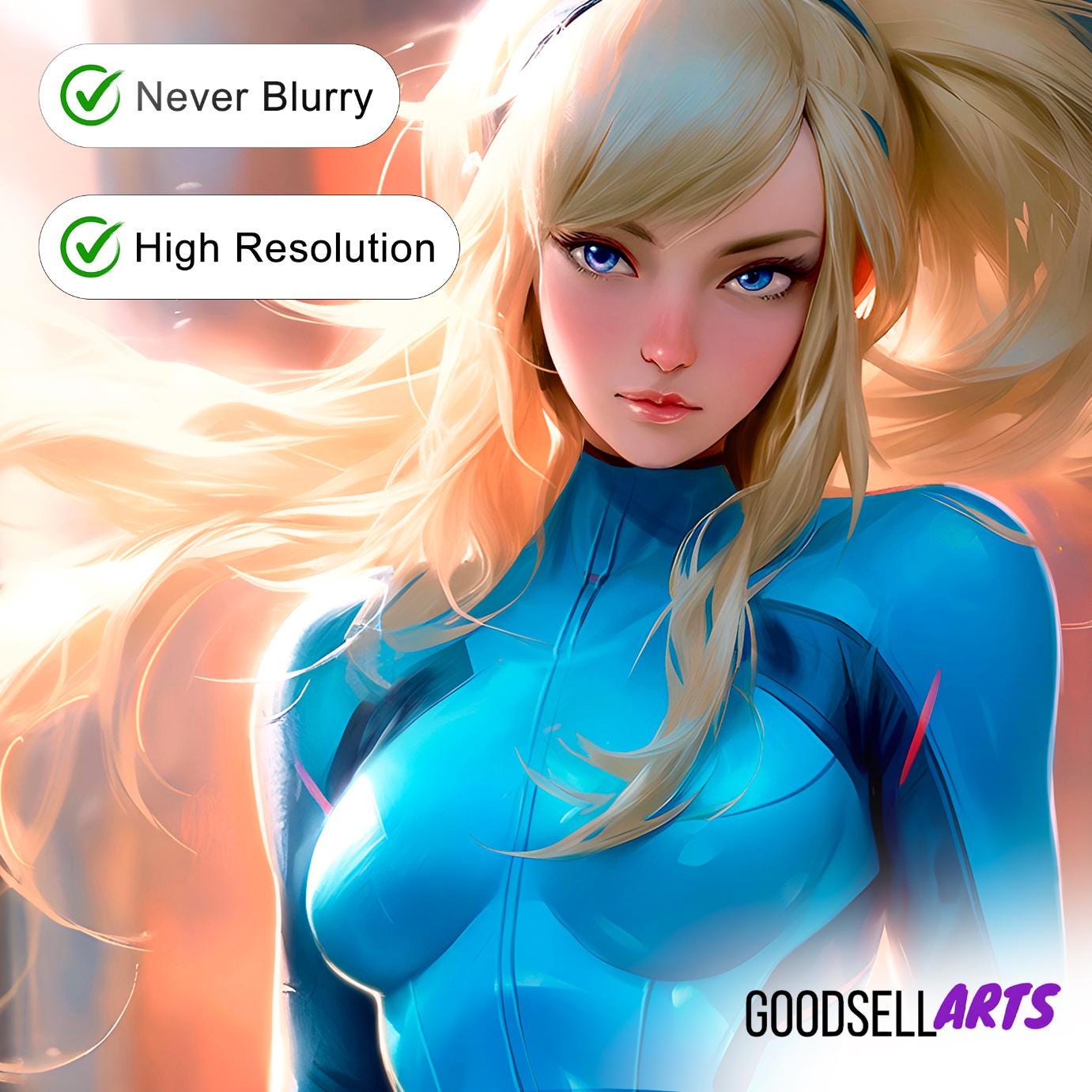 Zero Suit Samus Metroid Poster, Video Game Gift, Metroid Fan Art, Samus Aran Print, Nintendo fan Game Room Decor, Samus Gift for Gamer