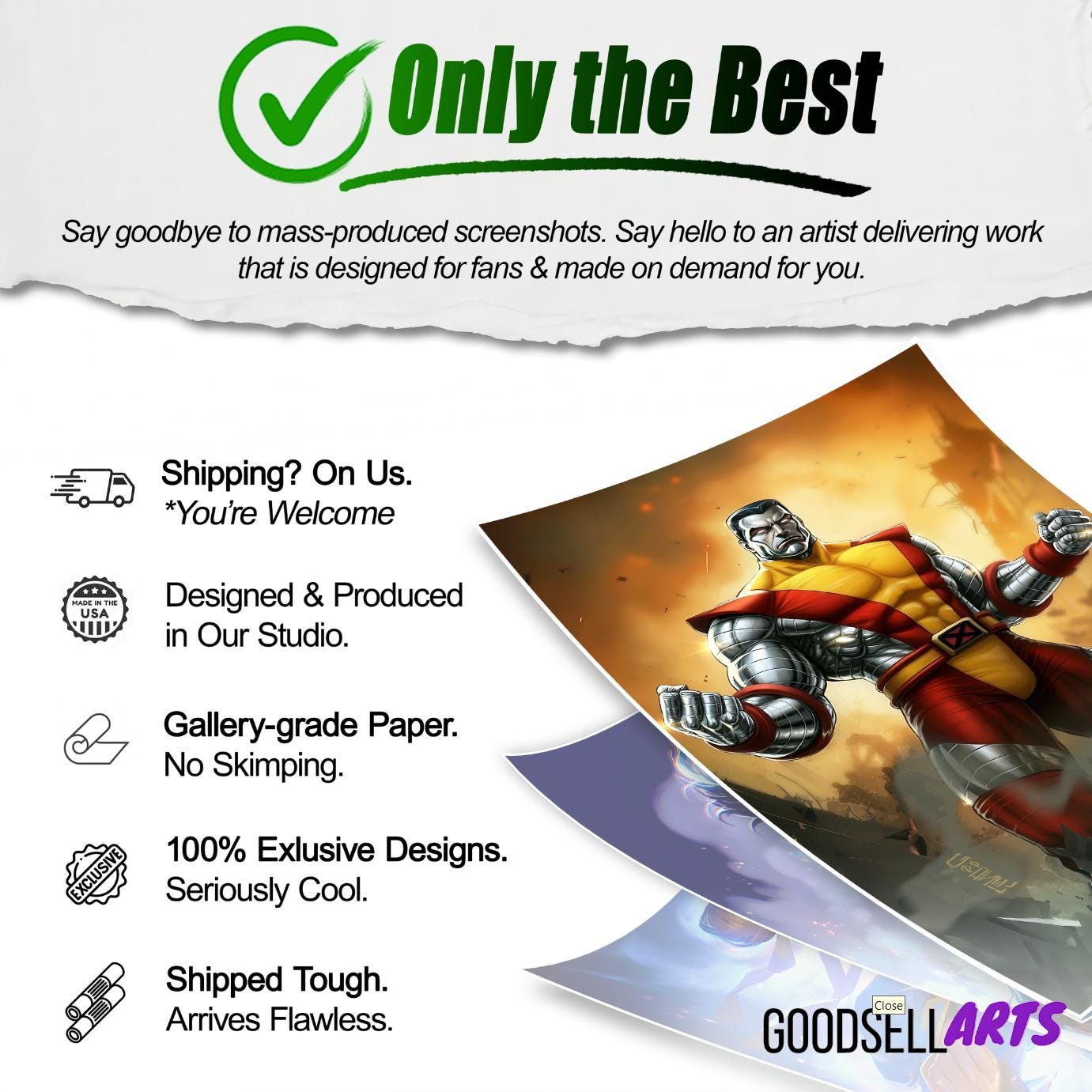 Colossus X-men Poster, Marvel wall art print, Comic book art, Colossus X-men Gift, Peter Rasputin, Marvel game room decor, Classic X-men