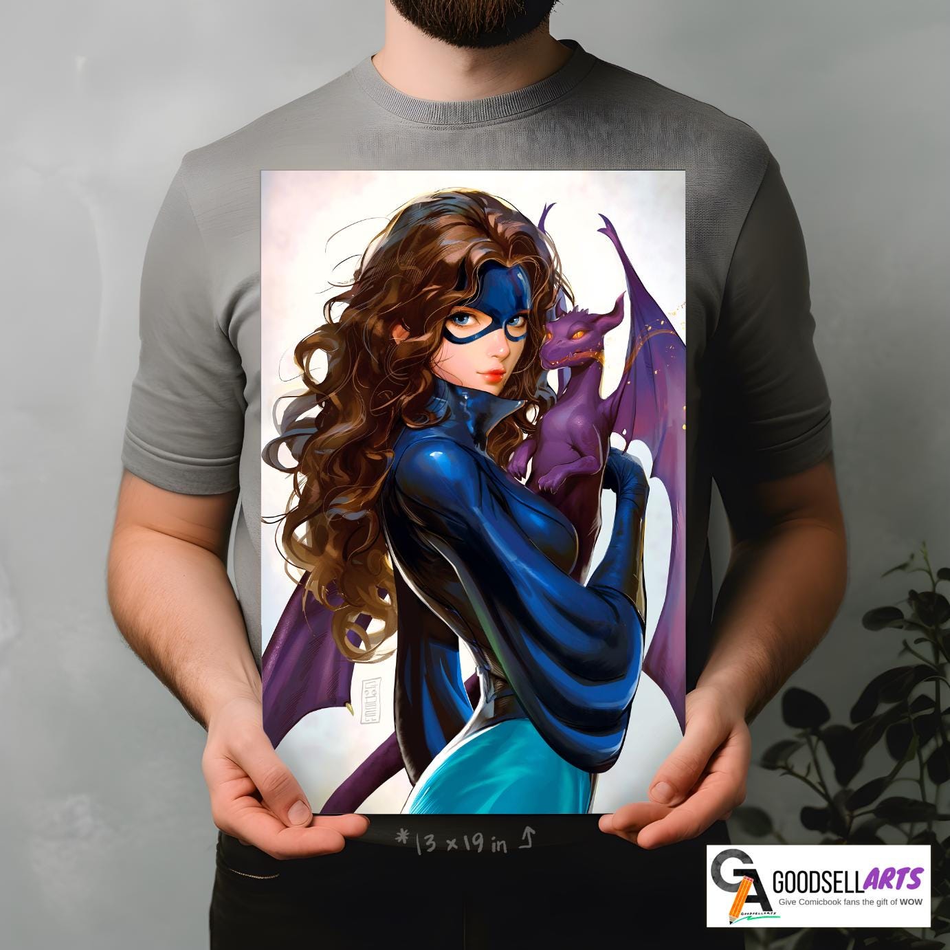 Kitty Pryde Poster | Marvel X-Men Wall Art Print, Shadowcat Superhero Decor, Comic Book Gift for X-Men Fans & Collectors | Classic X-men