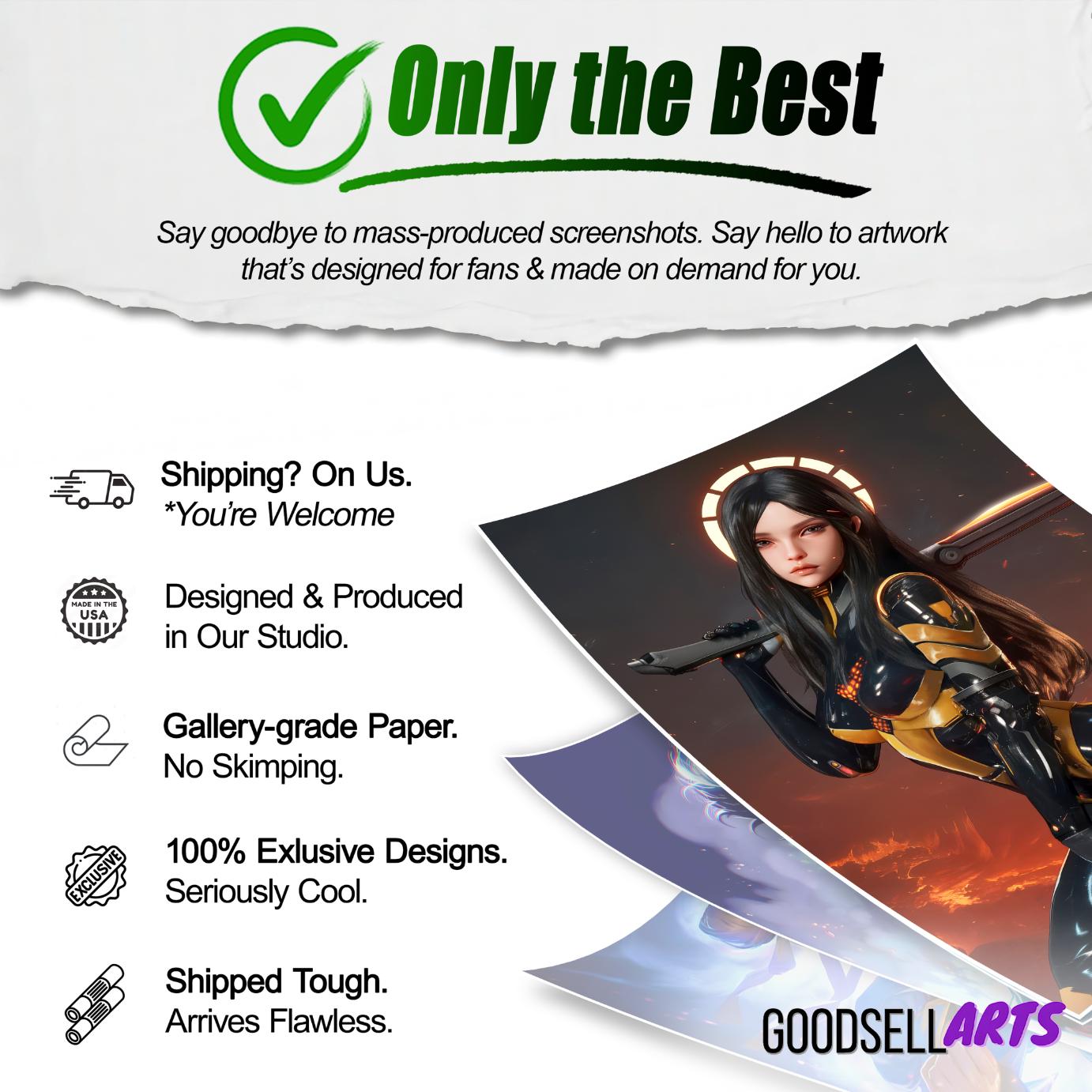 Tachy Stellar Blade Poster, Eve Project art print, Stellar Blade Gaming Gift, Tachy wall art, Gamer room decor, Ps5 Gamer gift, sci-fi gamer