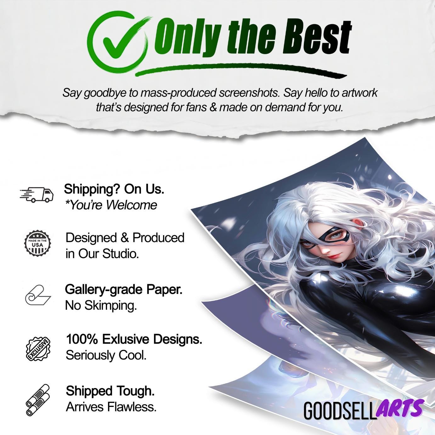 Black Cat Poster | Felicia Hardy art print | Spider-man Black Cat Wall Art | Felicia Black Cat Spiderman Gift | Marvel Black Cat art print