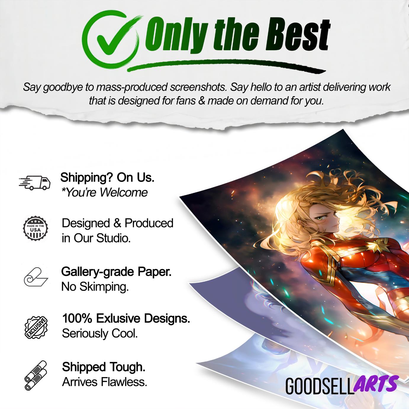 Captain Marvel Poster, Avengers wall art print, Marvel superhero Carol Danvers print, MCU Avengers poster gift for Marvel fans, Gamer room