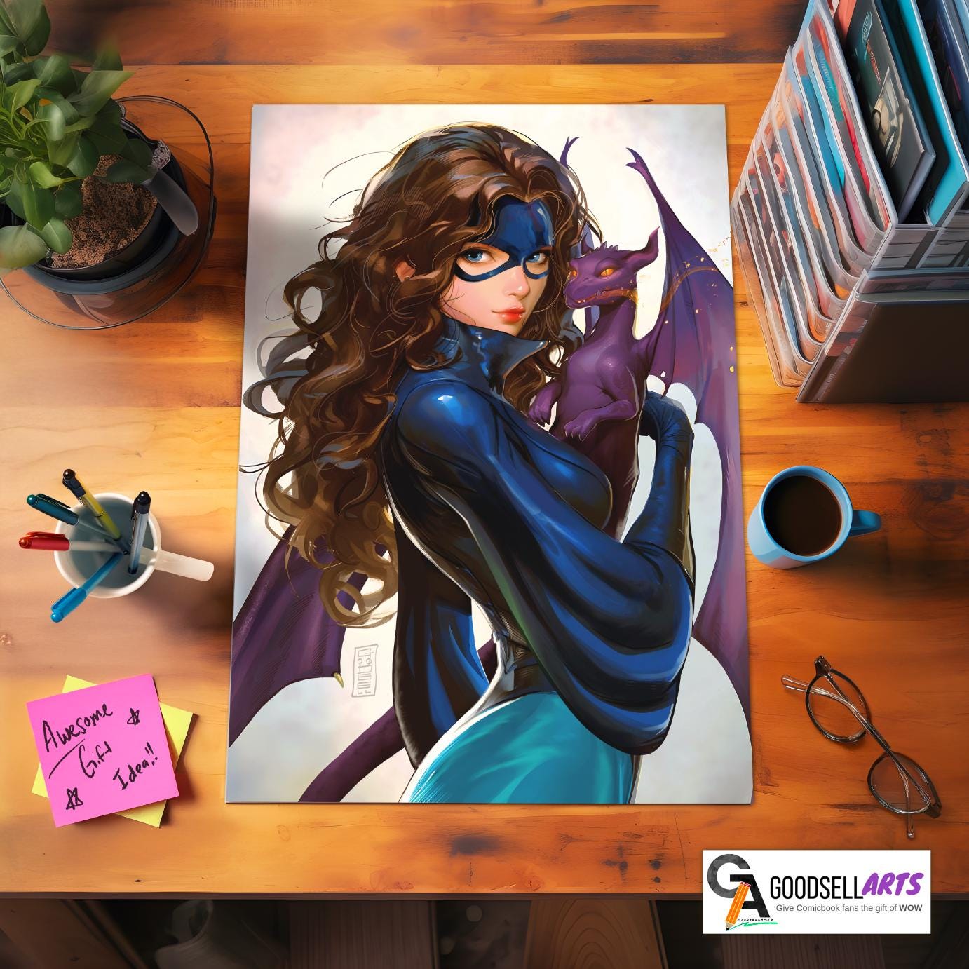 Kitty Pryde Poster | Marvel X-Men Wall Art Print, Shadowcat Superhero Decor, Comic Book Gift for X-Men Fans & Collectors | Classic X-men