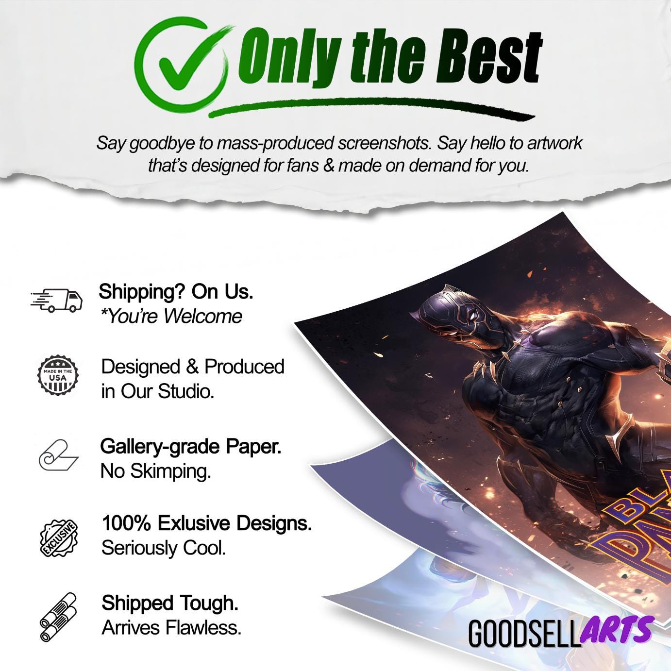 Black panther poster | Marvel wall art print, Marvel Rivals poster, T&#39;Challa superhero decor, comic book gift for fans, Gamer room decor