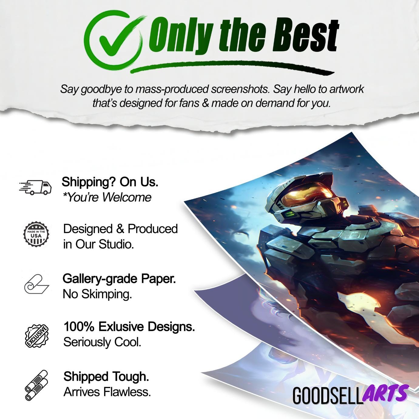 Halo Poster, Halo Gaming art print, Video Game poster, Gamer room decor, Halo infinite, Xbox Halo gamer gift, Gift for him, Large poster
