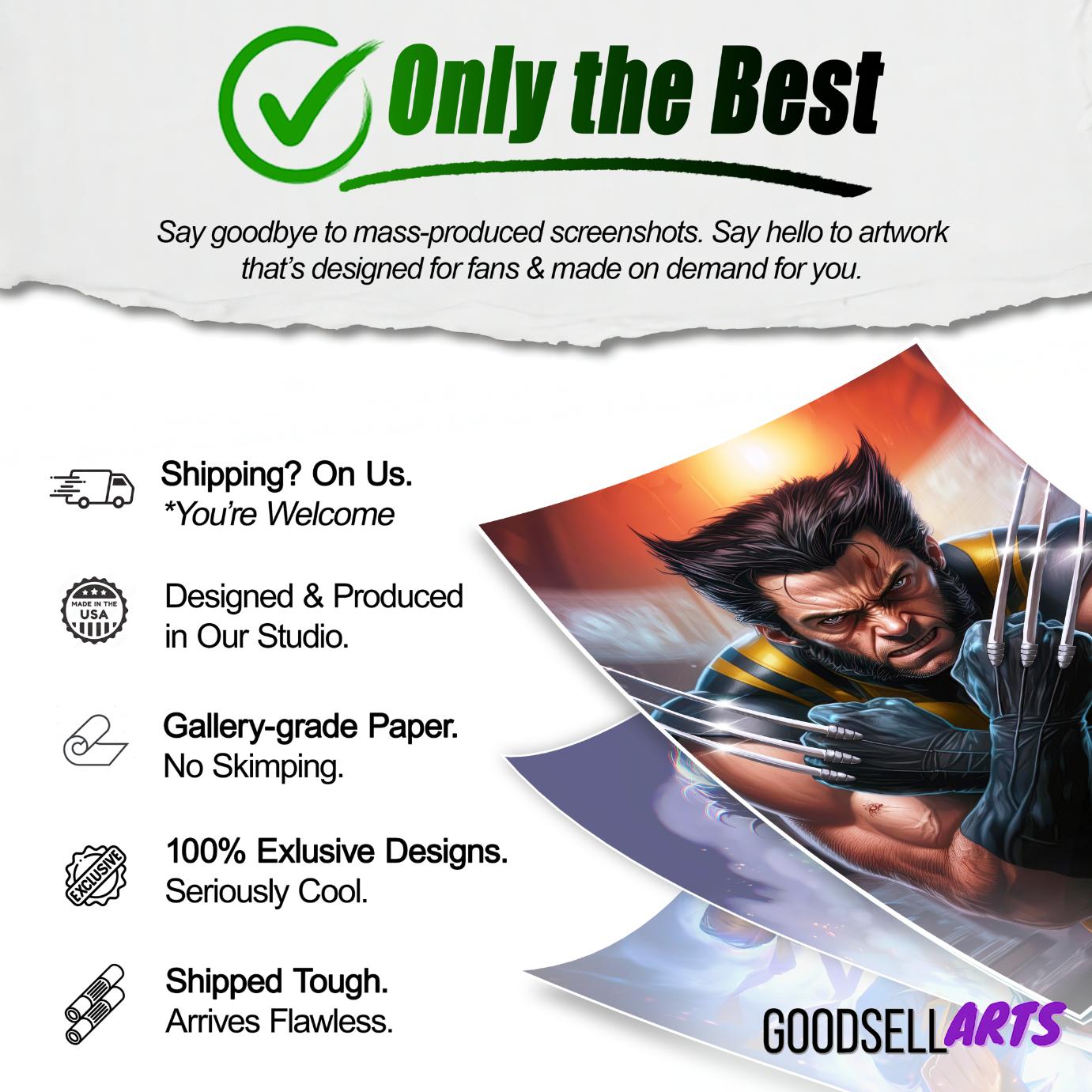 Wolverine Logan Poster Print| Logan art print | Marvel X-men wall art | Hugh Jackman poster | Game Room Decor | Wolverine fan gift
