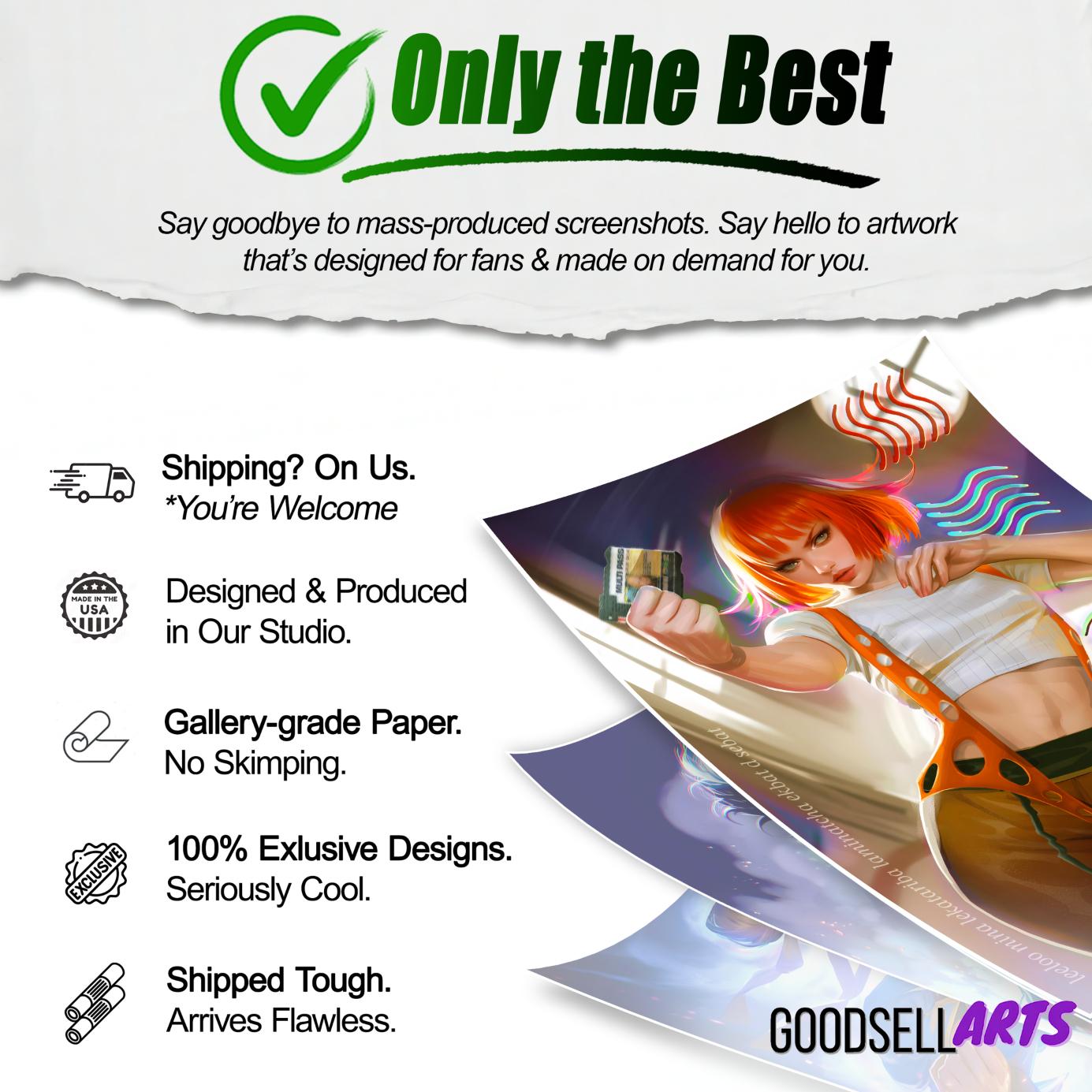 Fifth Element Leeloo Poster | &quot;Multi-Pass.&quot; Fifth element Movie gift | Leeloo Fifth Element art print | Sci Fi Gift Game room decor
