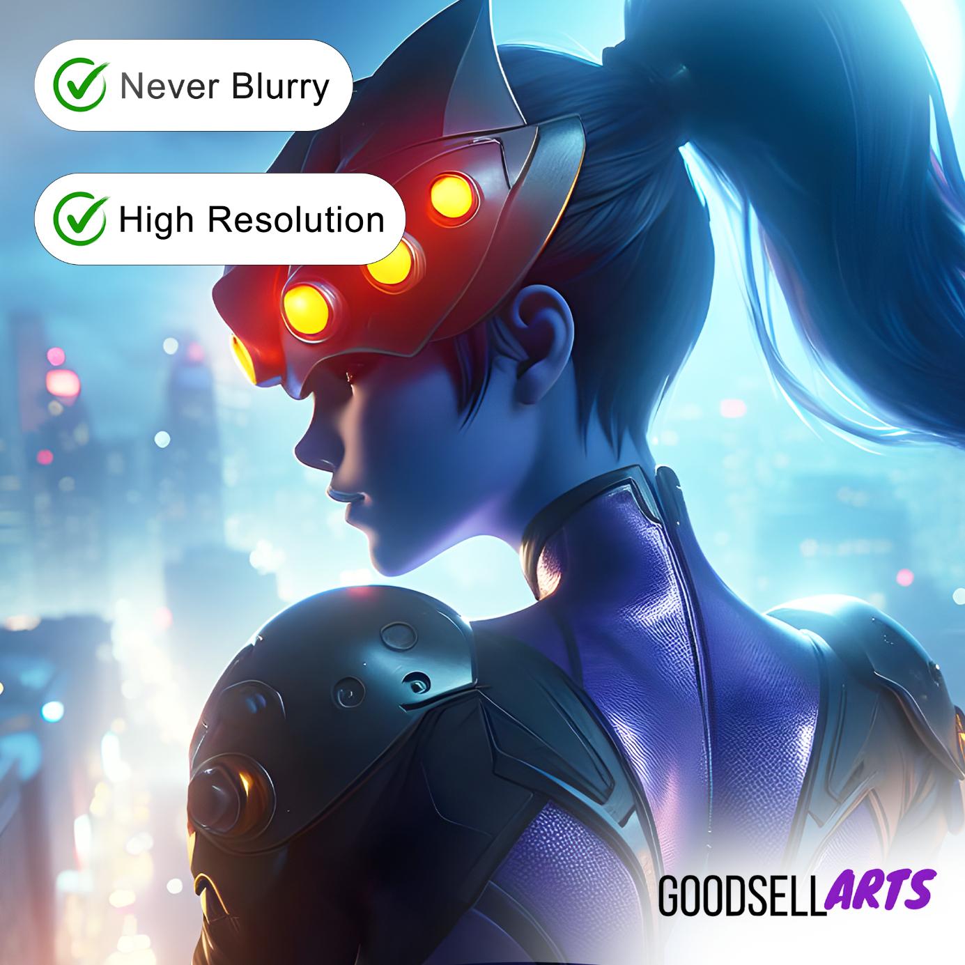 Widowmaker Poster | &quot;One shot, One kill.&quot; | Widowmaker art print | Gaming Poster | Video Game art | Gamer Room decor gift | Widowmaker print