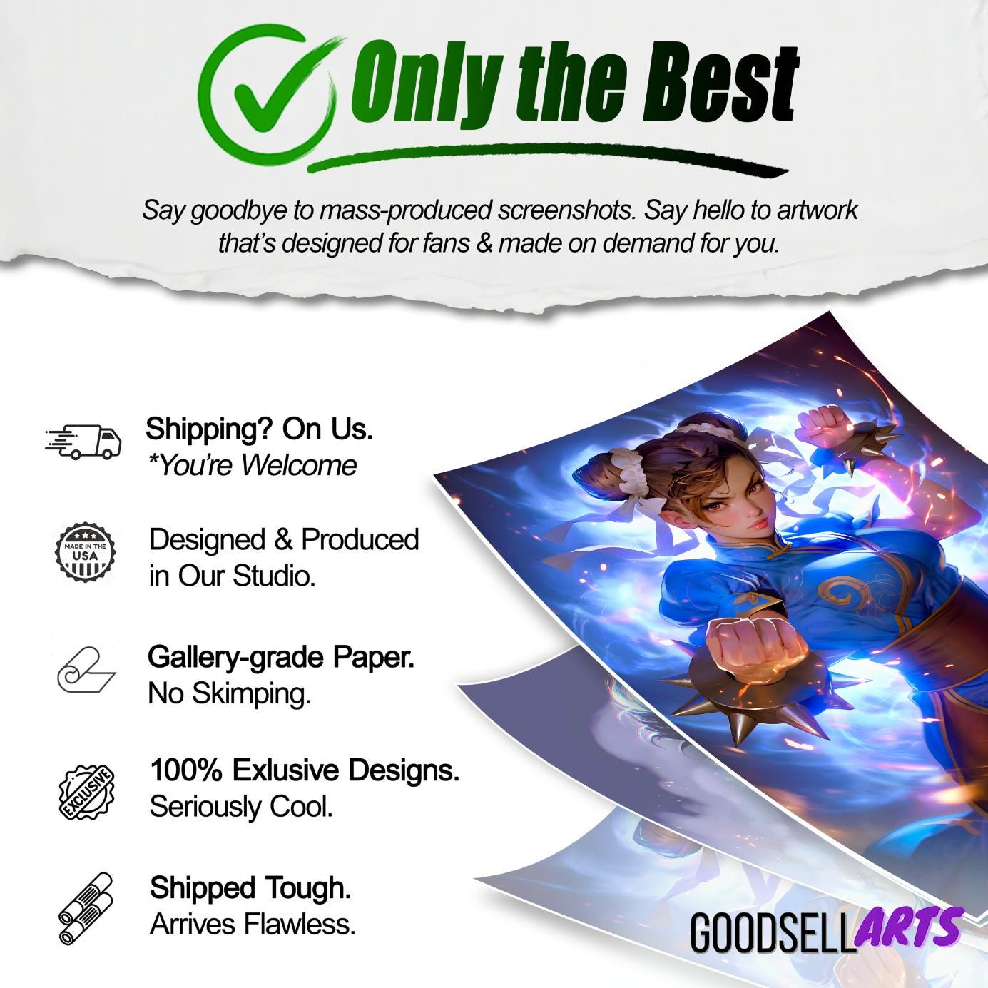 Chun-Li Street Fighter Poster| SF6 wall art video game decor, Retro arcade poster, Capcom Fighting game gift for gamers and arcade fans