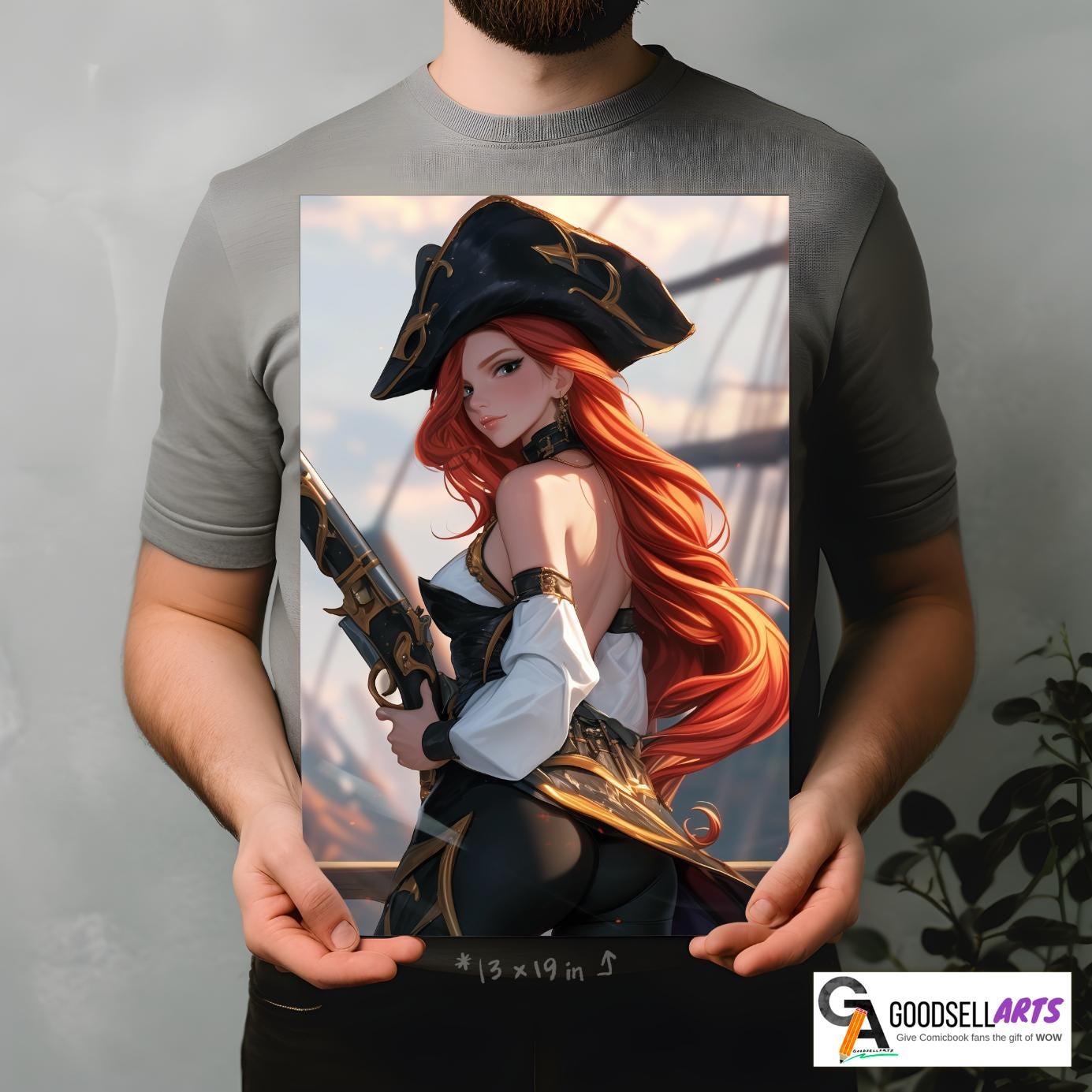 Miss Fortune League of Legends poster, LoL wall art print, Video Game room decor, League of legends gift, LoL fanart, Gamer gift