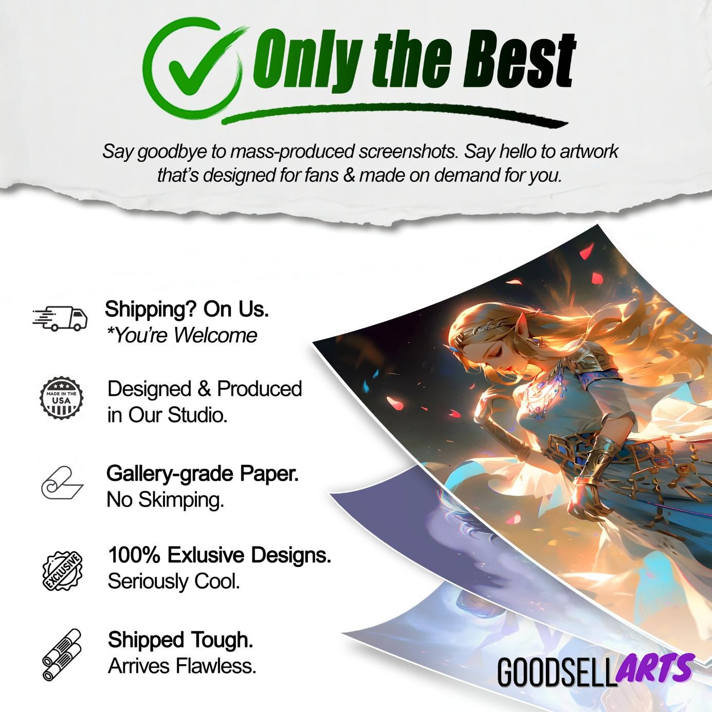 Princess Zelda Poster | Zelda wall art | Nintendo Game room decor | Video Game art | Breath of the Wild |  Echoes of wisdom | Zelda fan gift
