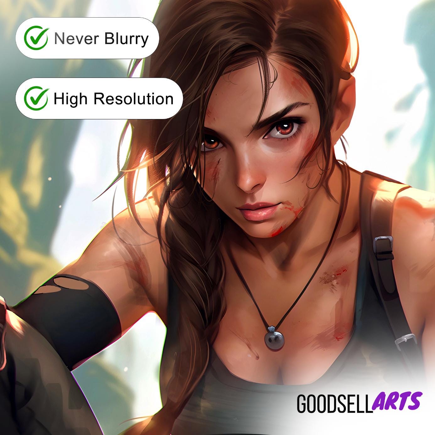 Lara Croft Art Print | Tomb Raider Poster | Gaming Poster | Video Game Poster | Lara Croft Art | Video Game Art | Tomb Raider gift
