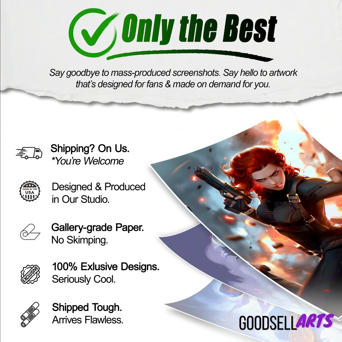 Black Widow Poster Print| Avengers Poster | Natasha Romanoff |Black Widow Wall Art | Avengers art print | marvel poster gift